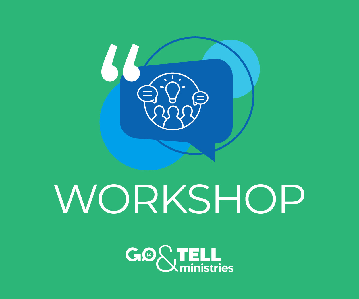 Go & Tell Evangelism Workshop @ The Evangelical Free Church of Crystal Lake